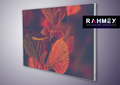 RAHMEX Textilspannrahmen 40 x 30 cm zur Wandmontage Indoor  – inkl. Druck | Motivwechsel in Minuten