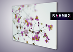 RAHMEX Textilspannrahmen 120 x 85 cm zur Wandmontage Indoor  – inkl. Druck | Motivwechsel in Minuten