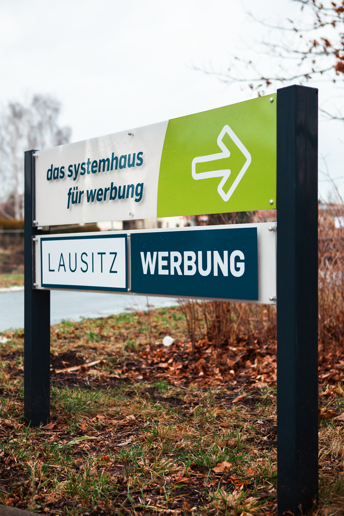 Firmenschild Alu oder Acrylglas  |  inkl.  Bohrungen & Abstandhalter, Datencheck & Druck - Bild 15