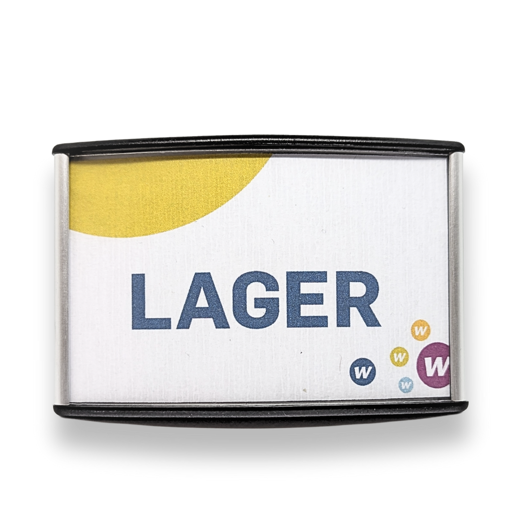 Personalisiertes Türschild | leicht gebogen | mit schwarzen Endkappen | mit/ohne Druck - Bild 6