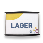 Personalisiertes Türschild | leicht gebogen | mit schwarzen Endkappen | mit/ohne Druck - Bild 6