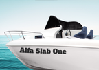 Bootsbeschriftung 10 cm hoch| für Festboote: Segelboot, Katamaran, Jacht, Sportboot | personalisierte Aufkleber + Gratis Symbole | ein Produkt - beide Seiten des Bootes  (2 Schriftzüge) - Bild 11