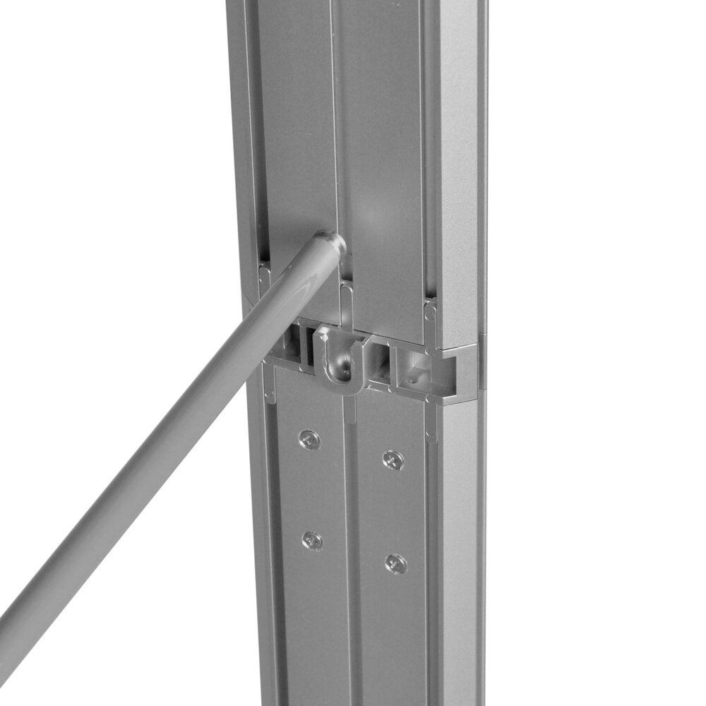 Messewand Stecksystem Augsburg 622 x 300 cm | modular, werkzeugfrei, LED Spots & Hinterleuchtung für Messen - Bild 18