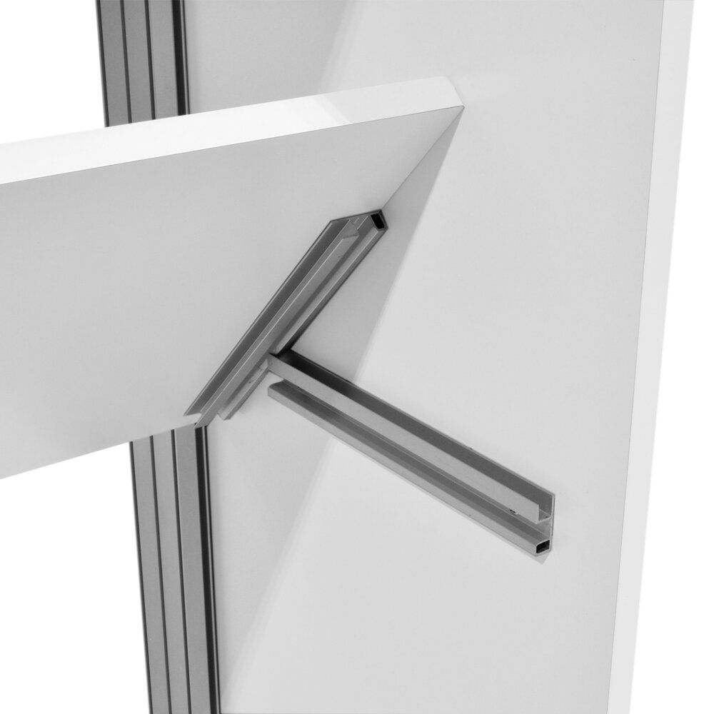 Messestand System Stuttgart 416 x 300 cm | werkzeugfrei, LED Spots & Hinterleuchtung | ideal für Messeauftritt - Bild 23