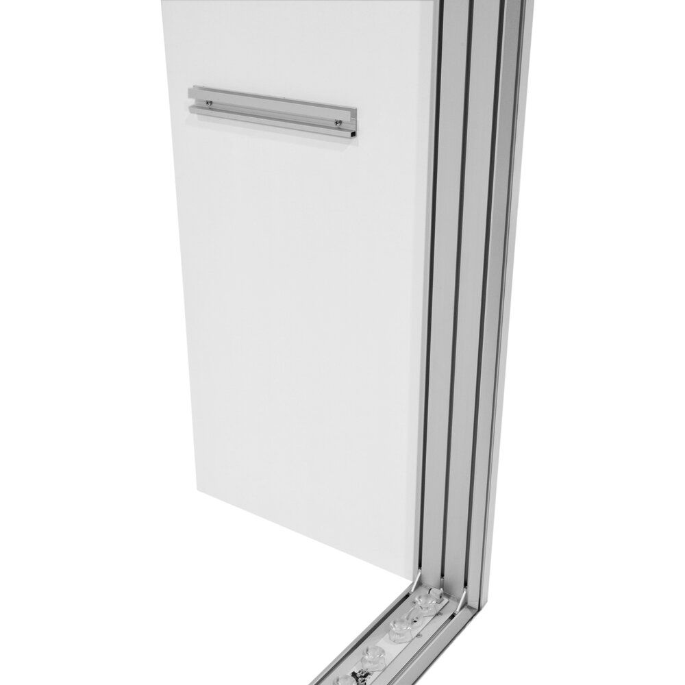Messewand Stecksystem Heilbronn 518 x 426 cm | werkzeugfrei, LED Spots & Hinterleuchtung für professionelle Messeauftritt - Bild 24
