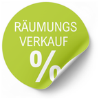 Räumungsverkauf SALE Aufkleber | Aufkleber fürs Schaufenster | Ø 20-90 cm - rot, rosa, orange, blau, grün - Bild 6