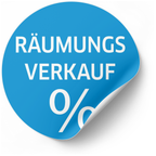 Räumungsverkauf SALE Aufkleber | Aufkleber fürs Schaufenster | Ø 20-90 cm - rot, rosa, orange, blau, grün - Bild 4