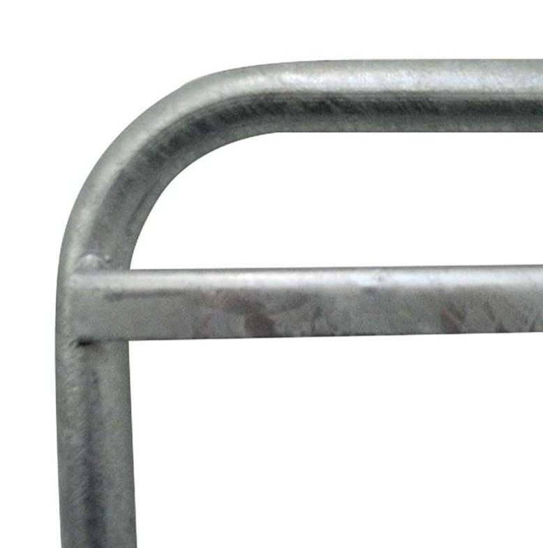Maklerschild S aus verzinktem Stahlrohr | inkl. 3 mm Aluminiumverbundplatte mit UV-beständigem Druck - Bild 3