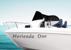 Bootsbeschriftung 8 cm hoch| für Festboote: Segelboot, Katamaran, Jacht, Sportboot | personalisierte Aufkleber + Gratis Symbole | ein Produkt - beide Seiten des Bootes  (2 Schriftzüge) - Bild 3
