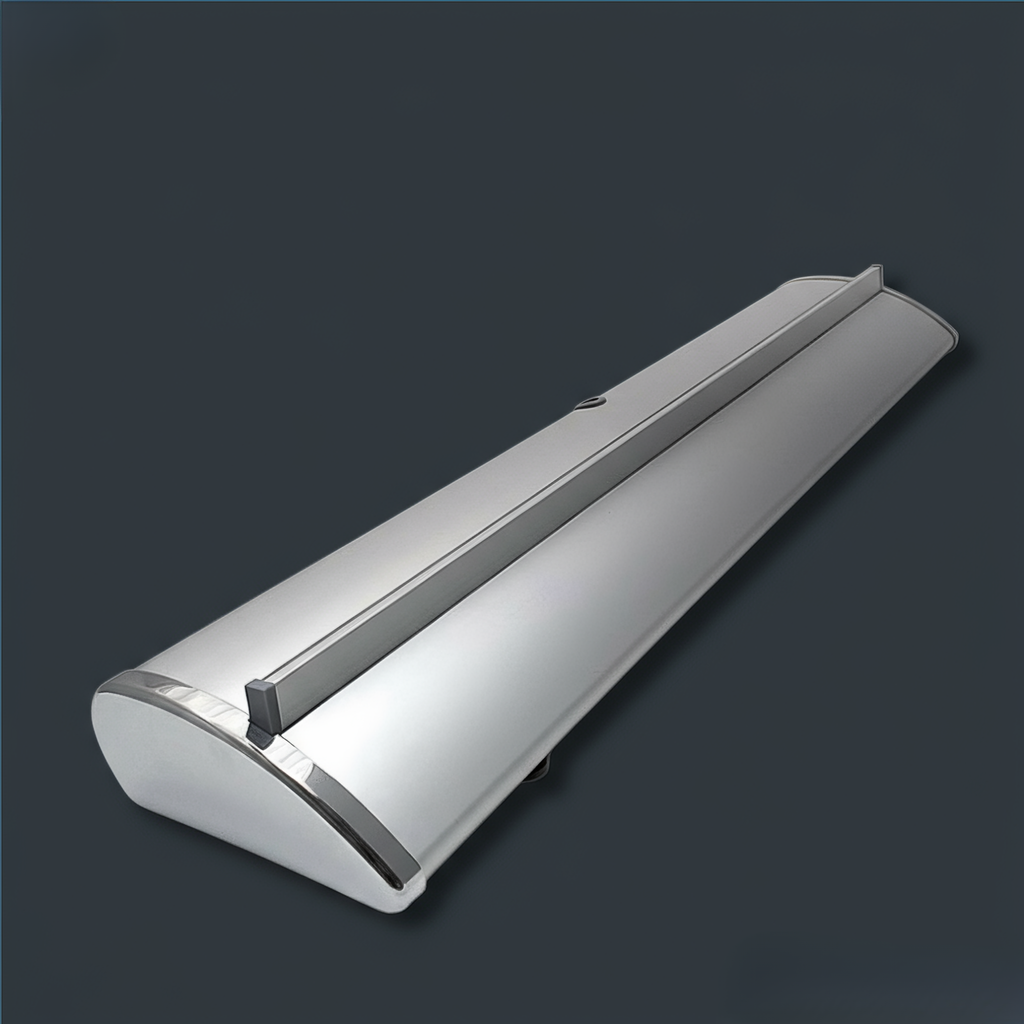 Premium Roll-up Aluminium, inkl. Druck | 85/100 cm breit, bis 220 cm Bannerhöhe - Bild 2
