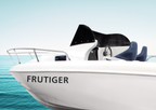 Bootsbeschriftung 25 cm hoch| für Festboote: Segelboot, Katamaran, Jacht, Sportboot | personalisierte Aufkleber + Gratis Symbole | ein Produkt - beide Seiten des Bootes (2 Schriftzüge) - Bild 4