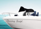 Bootsbeschriftung 10 cm hoch| für Festboote: Segelboot, Katamaran, Jacht, Sportboot | personalisierte Aufkleber + Gratis Symbole | ein Produkt - beide Seiten des Bootes  (2 Schriftzüge) - Bild 5