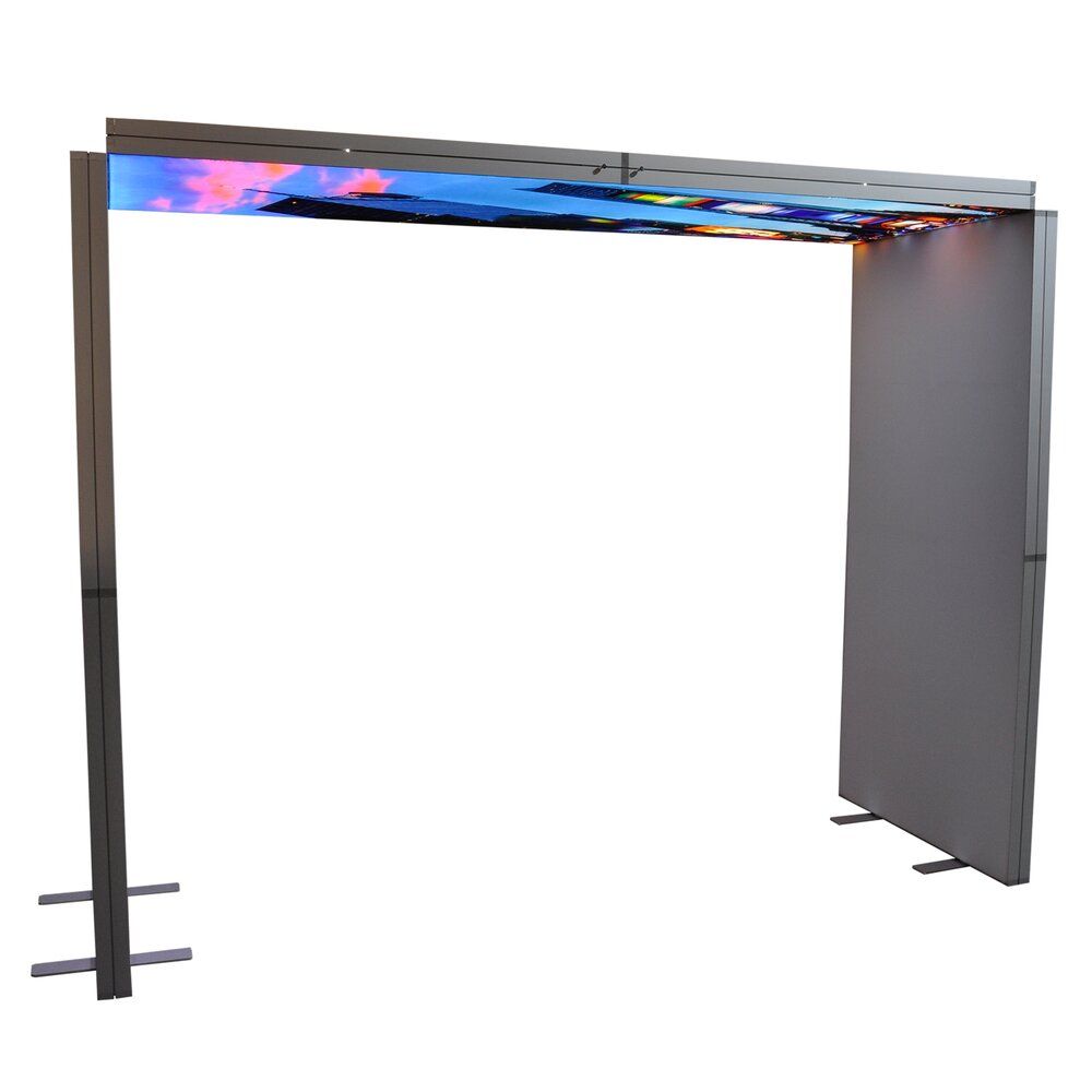 Messestand System München 316 x 304 cm | werkzeugfrei, hinterbeleuchtet | perfekt für Messeauftritt - Bild 16