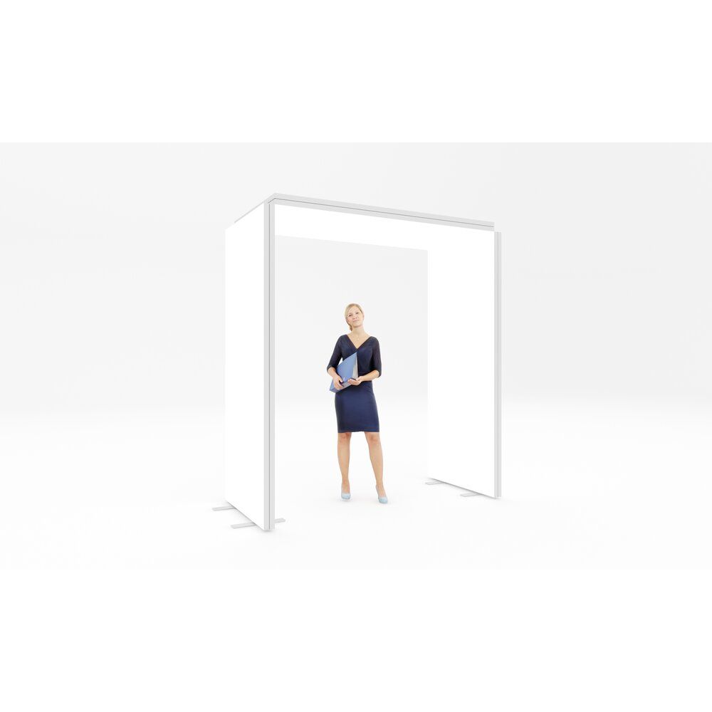 Messestand System München 316 x 304 cm | werkzeugfrei, hinterbeleuchtet | perfekt für Messeauftritt - Bild 17