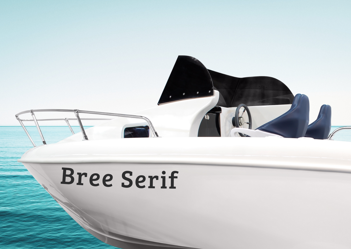 Bootsbeschriftung 10 cm hoch| für Festboote: Segelboot, Katamaran, Jacht, Sportboot | personalisierte Aufkleber + Gratis Symbole | ein Produkt - beide Seiten des Bootes  (2 Schriftzüge) - Bild 10