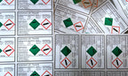 Verdichtete Luft - Pressluft UN 1002 | Gefahrgut Kennzeichnung Aufkleber | ADR & DIN EN ISO | Personalisierung - Bild 2