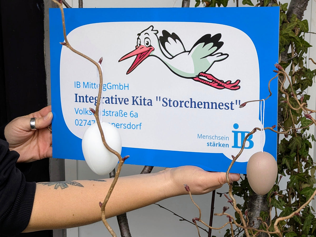 Aluverbundplatte + Digitaldruck: Schild mit UV-Schutzlaminat für Wetterbeständigkeit - Bild 2