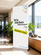 Recruiting  Roll-up, ink. Entwurf und Druck | Kostenlose Versand DE - Bild 2