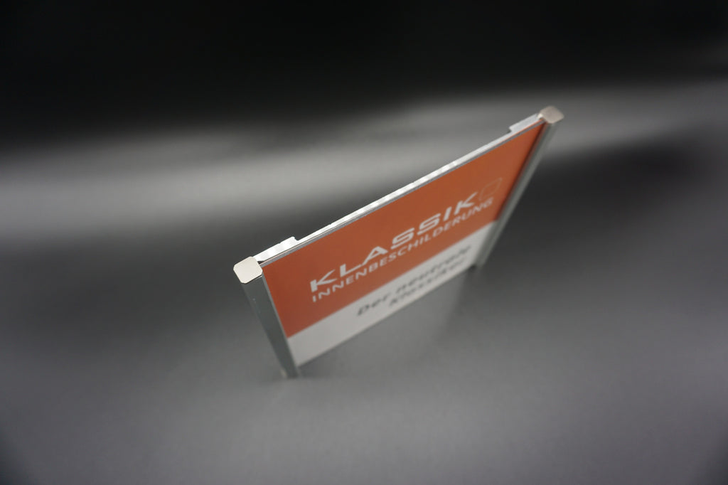 Türschild  mit eckigen Randleisten in silber - Bild 8