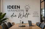 Individuelles Wandtattoo - Wandbild - Firmenlogo - Praxislogo - Logo - Wanddekor