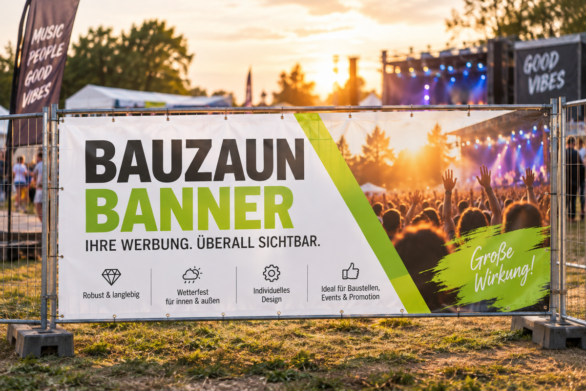 Bauzaunbanner