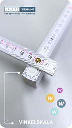 Zollstock mit Wunschdesign