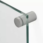 Personalisiertes Türschild | Design 1 |  Hausnummer und Wunschtext | aus Acrylglas 20x20 cm inkl. Aluminium-Abstandshalter - Bild 3