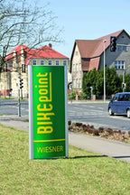 Pylon 1500 x 3000 mm gewölbt für Außenwerbung mit LED-Beleuchtung - Bild 8