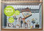 7x SALE Aufkleber Set, Farbe grün – Rabatt Sticker für Schaufenster - Bild 2