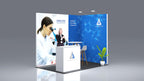 Messestand System Hannover 312 x 212 cm | werkzeugfrei, LED Spots & Hinterleuchtung, ideal für Messeauftritt - Bild 2