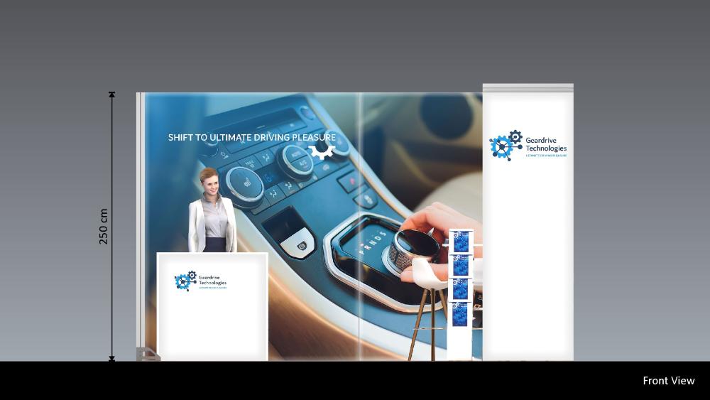 Messestand System Düsseldorf 412 x 218 cm | werkzeugfrei, hinterbeleuchtet | perfekt für Messeauftritt - Bild 7