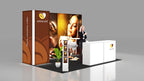 Messestand System Nürnberg 420 x 300 cm | hinterbeleuchtet, werkzeugfrei | für Messen jeder Größe - Bild 4