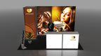 Messestand System Nürnberg 420 x 300 cm | hinterbeleuchtet, werkzeugfrei | für Messen jeder Größe - Bild 6