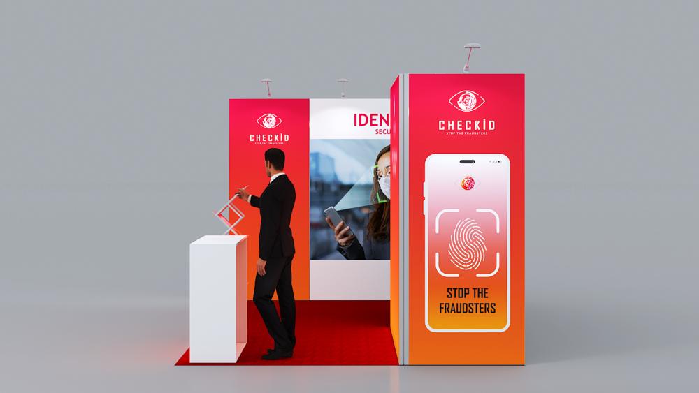 Messestand System Stuttgart 416 x 300 cm | werkzeugfrei, LED Spots & Hinterleuchtung | ideal für Messeauftritt - Bild 5