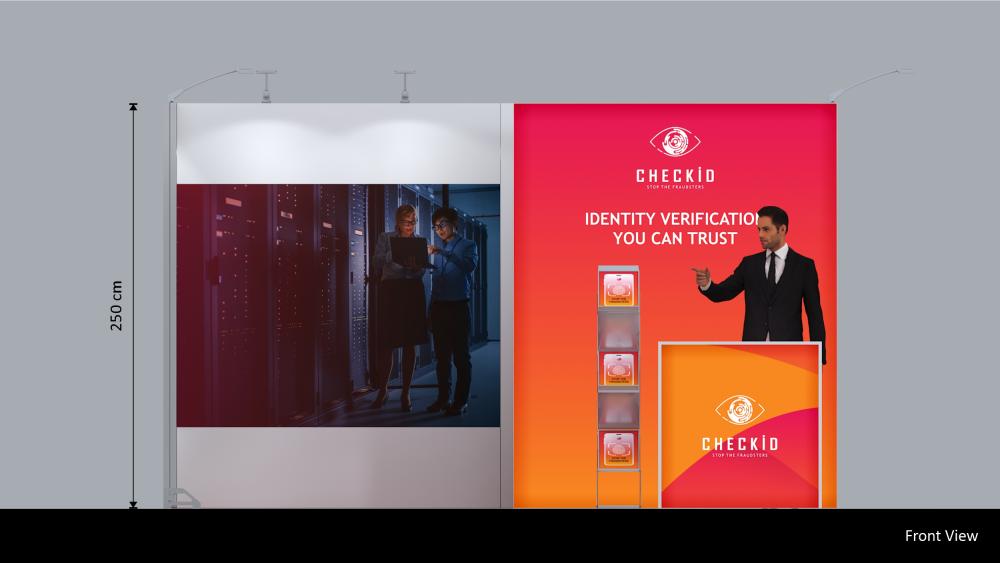 Messestand System Stuttgart 416 x 300 cm | werkzeugfrei, LED Spots & Hinterleuchtung | ideal für Messeauftritt - Bild 8