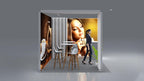 Messestand System Essen 512 x 320 cm | werkzeugfrei, LED Spots & Hinterleuchtung |für professionelle Messeauftritt - Bild 4