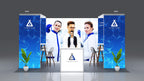 Messestand System Berlin 506 x 300 cm | werkzeugfrei, LED Spots & Hinterleuchtung, ideal für Messeauftritt - Bild 3