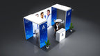 Messestand System Berlin 506 x 300 cm | werkzeugfrei, LED Spots & Hinterleuchtung, ideal für Messeauftritt - Bild 6
