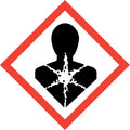 Gefahrstoffsymbol GHS 08 "Gesundheitsgefahr" | Benzol, Methanol | CLP Gefahrgut Kennzeichnung