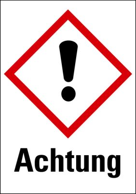  Gefahrstoffsymbole GHS 07 „Achtung“ – Kohlenwasserstoffe, Limonen | CLP ADR Gefahrgut Kennzeichnung 